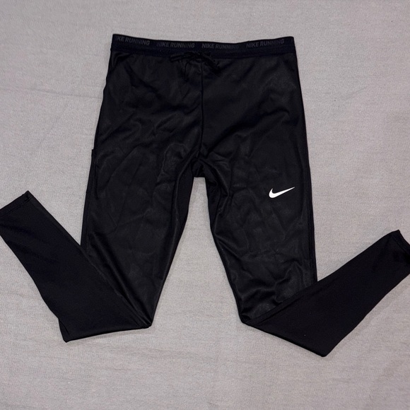 Nike Other - Nike Running Division Black Storm-Fit Running Tights